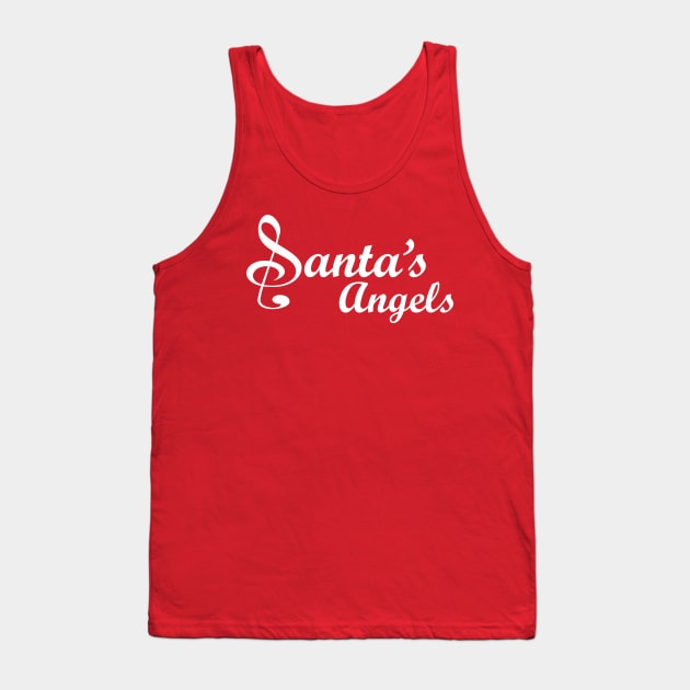 Children's Choir Christmas Presentation Santa's Angels Gift Tank Top by Freid